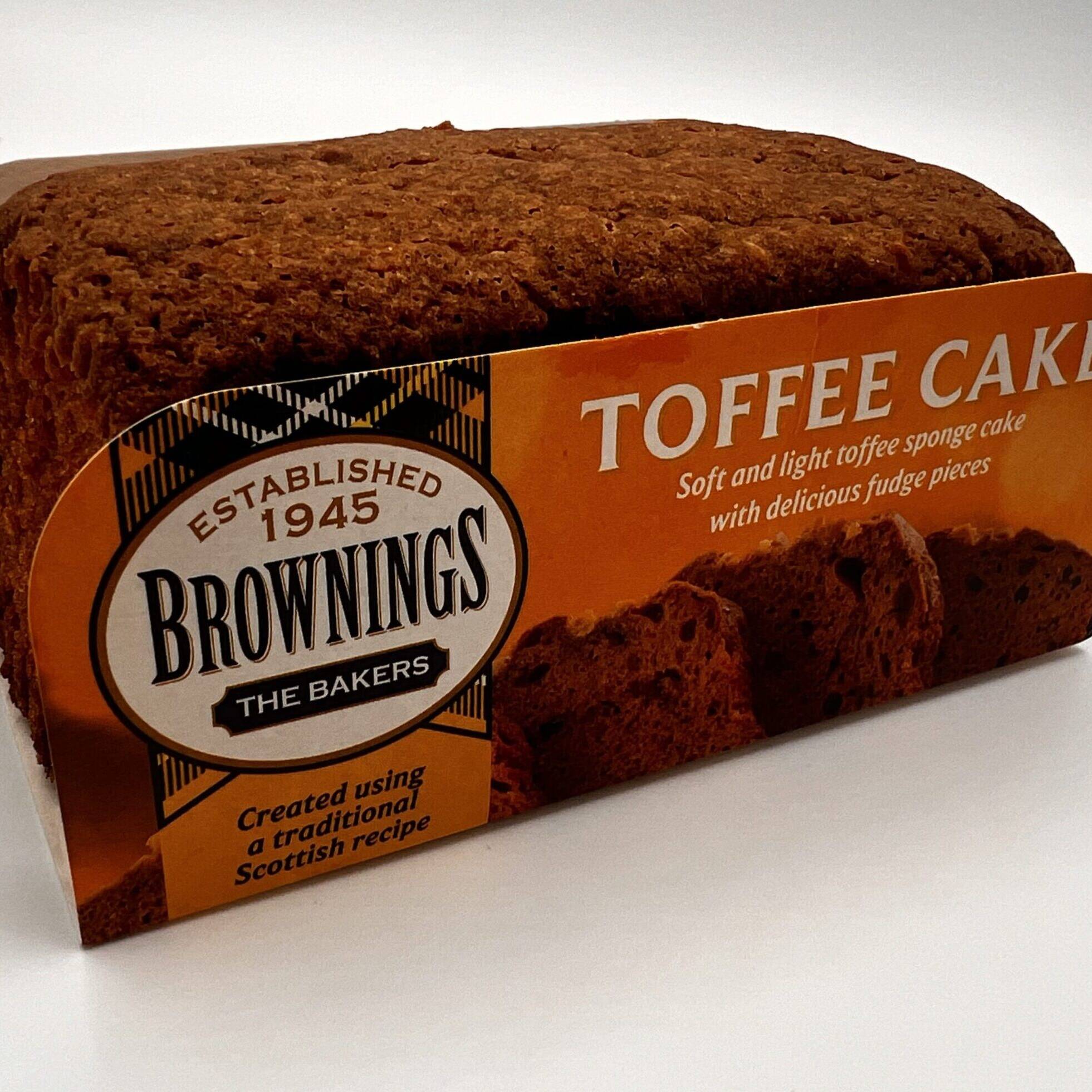 Brownings Toffee Loaf Cake