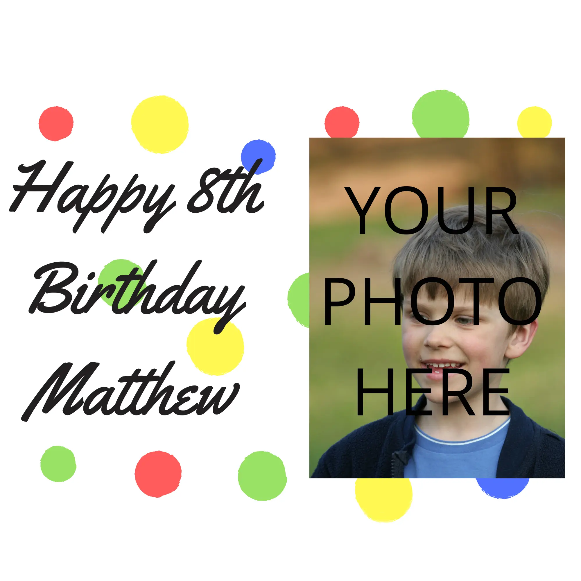 cakes birthday generic dots