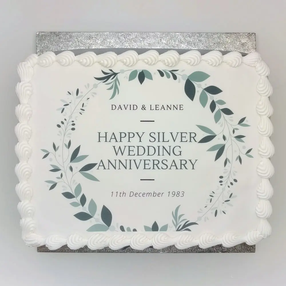 wedding anniversary silver