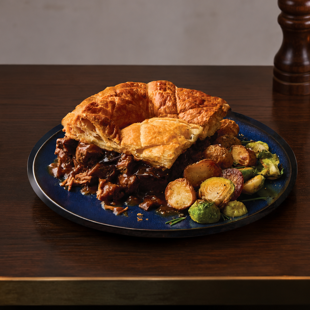 Wagyu Steak Pie Brownings the Bakers uai